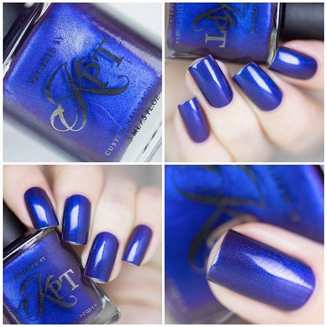 Electromagnetic is the bluest blue there is swatch by <a href="/lakkomlakkom/">edina </a> | polishedbykpt.com
#polishedbykpt #notd
