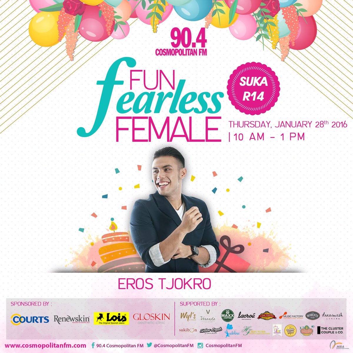 90.4 Cosmopolitan Radio tweet media