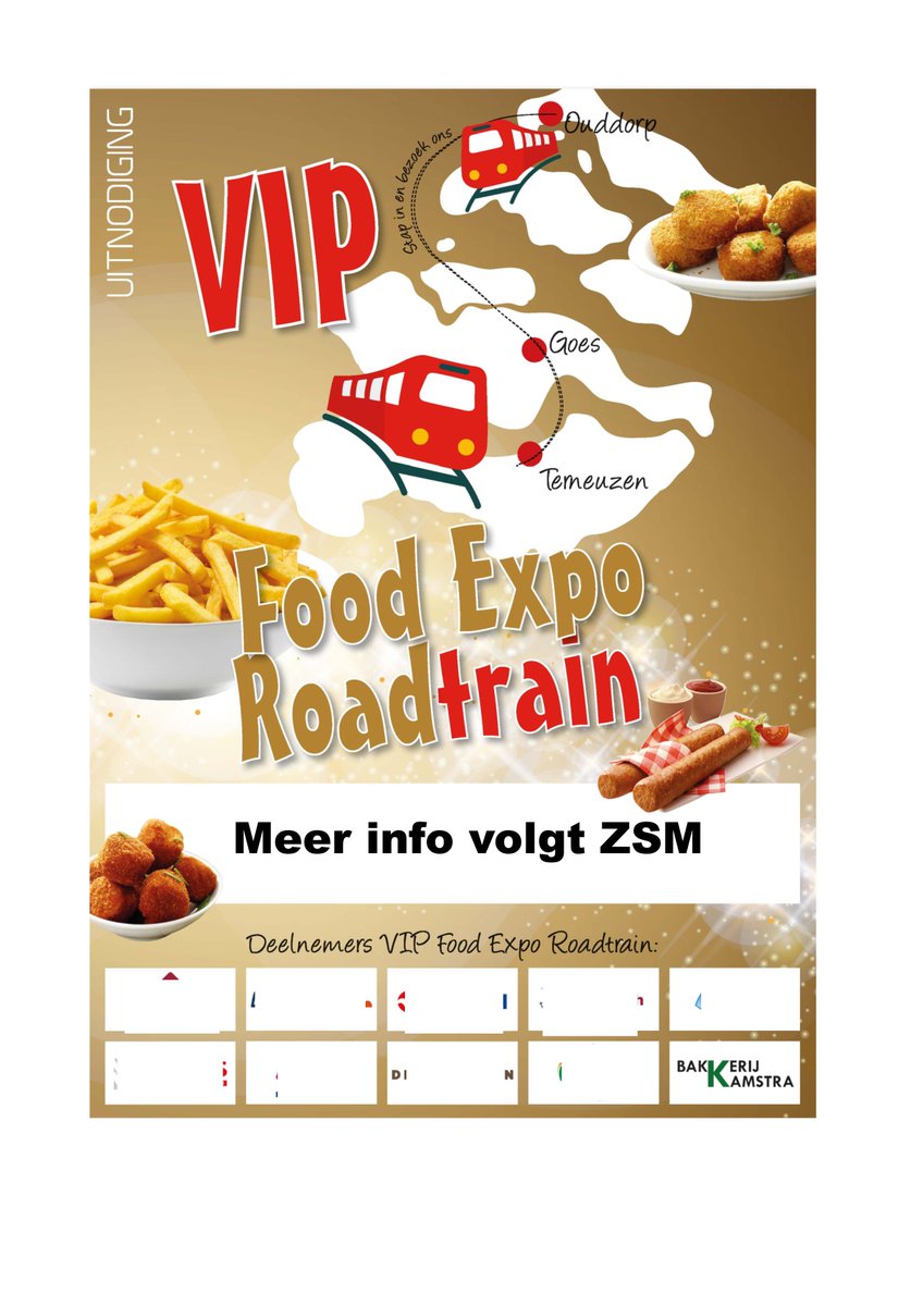 Bijna !! Bijna !! Bijna mogen wij jullie uitnodigen !! Mail mij voor meer info: verkoop@bakkerijkamstra.nl