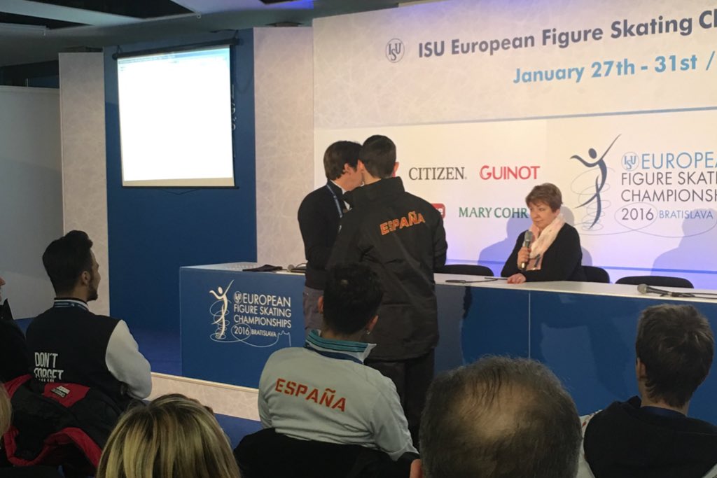 ISU Figure Skating on Twitter "First to draw is defending champion