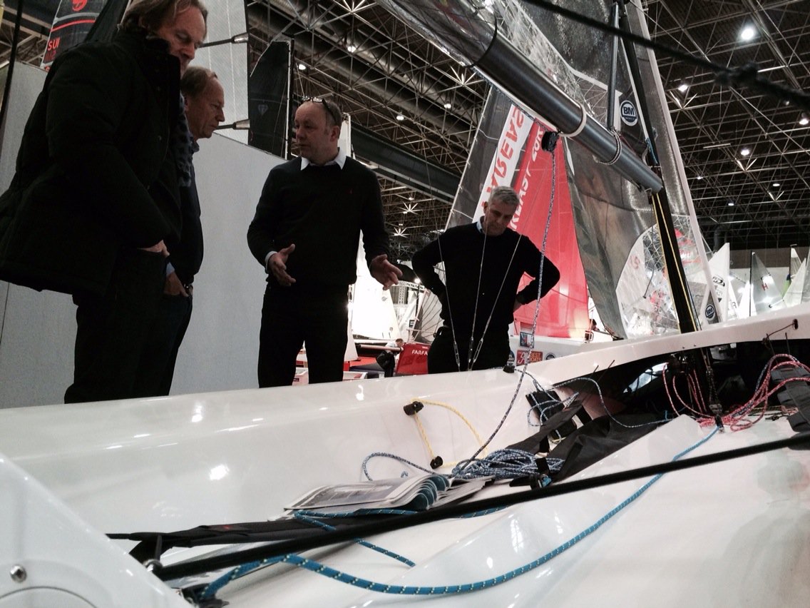 Lots of interest in the VX One in Dusseldorf @bootdaily #austria #germany