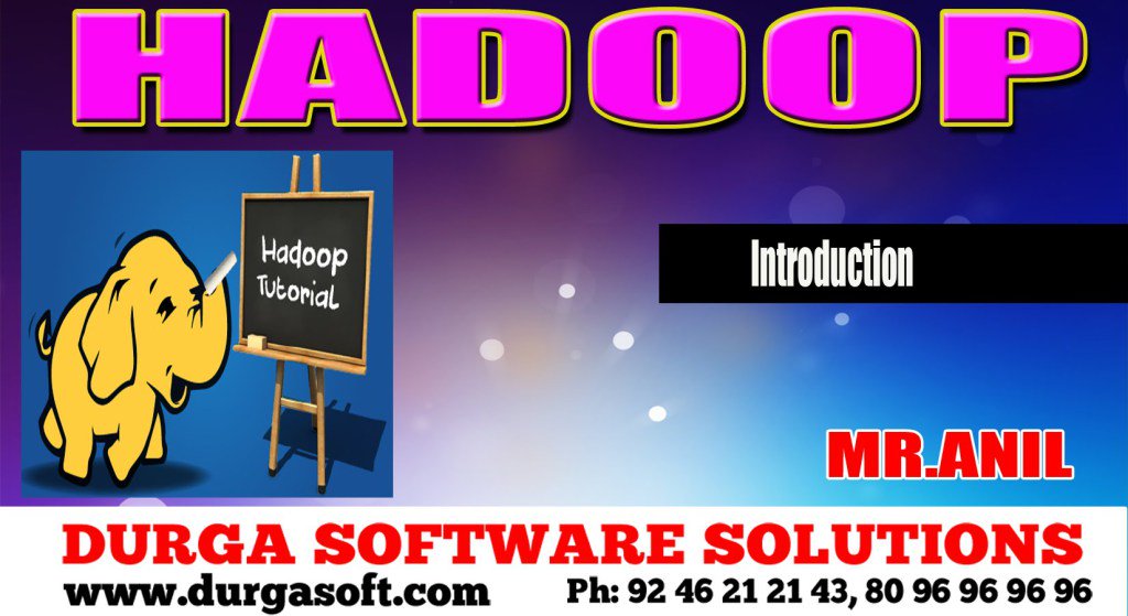 CodeChannels's tweet image. Hadoop || Hadoop-Introduction #becomeacertifiedhadoopdeveloper #bigdatahadoopdeveloper… codechannels.com/video/durgasof…