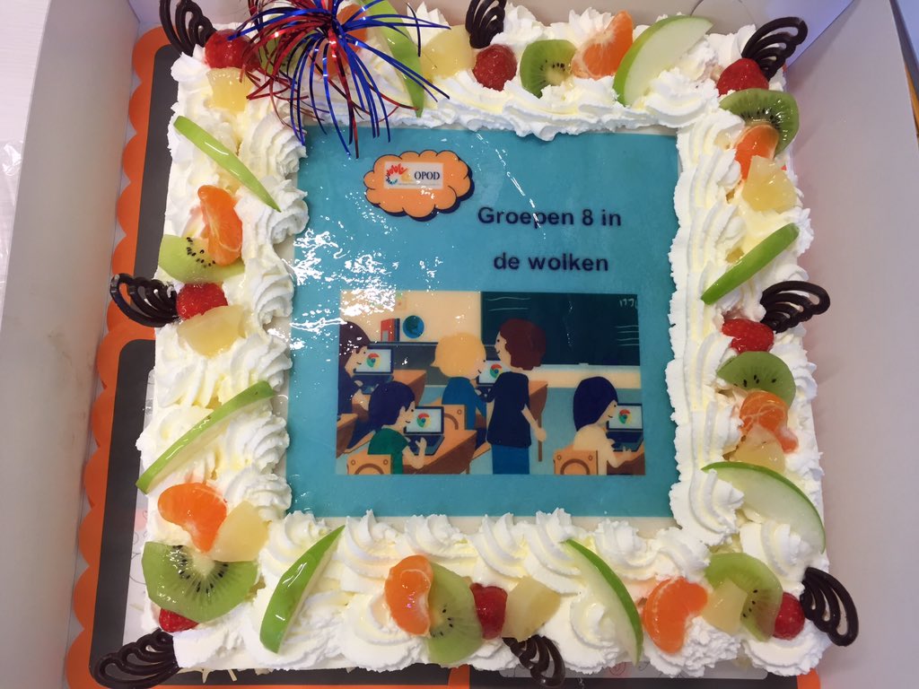 Trots! op #OPOD #chromebooks in alle groepen 8