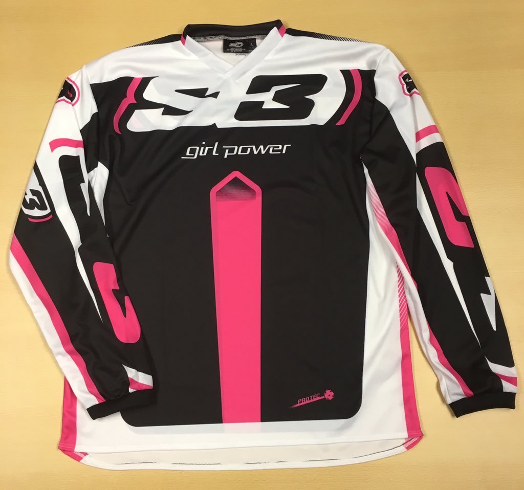 Another sneak picture for all the women's trials riders out there. <a href="/s3parts/">s3parts</a> #trials #trialsshirt #trialsclothing