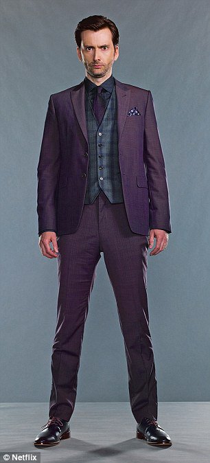 The bane of my existence is in a purple suit.