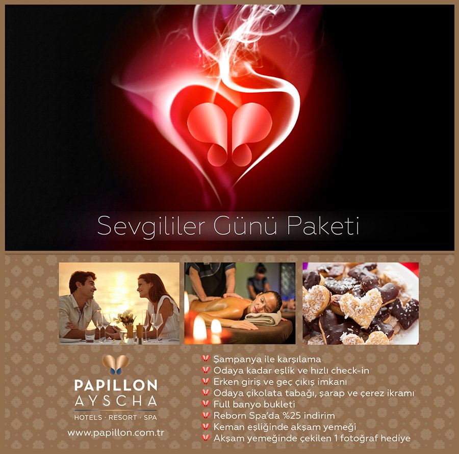 Şimdi online rezervasyon yapın: papillon.com.tr
#sevgililergunu #romantikkacamak