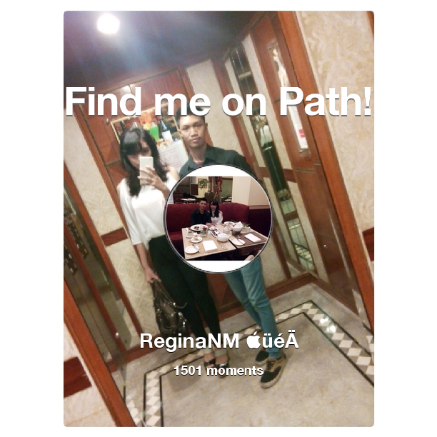 I've shared 1,501 memories with my friends on #Path - see them now at path.com! #thepersonalnetwork