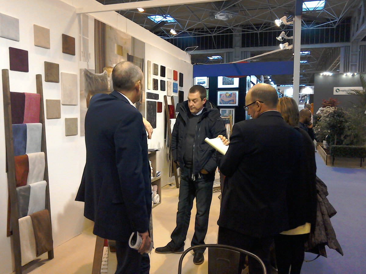 Ambassador_UK's tweet photo. Amazing day 3 of the @JanuaryFurnShow so far! Make sure you come by and say hello - Hall 3, Stand J70! https://t.co/uTMQiFCScF