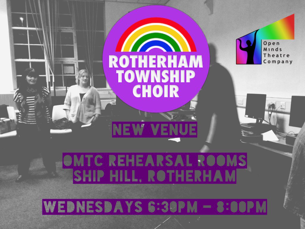 RothShakespeare's tweet photo. New Venue for the Township Choir https://t.co/7EGasXLMXW https://t.co/7yiGaqp8B8