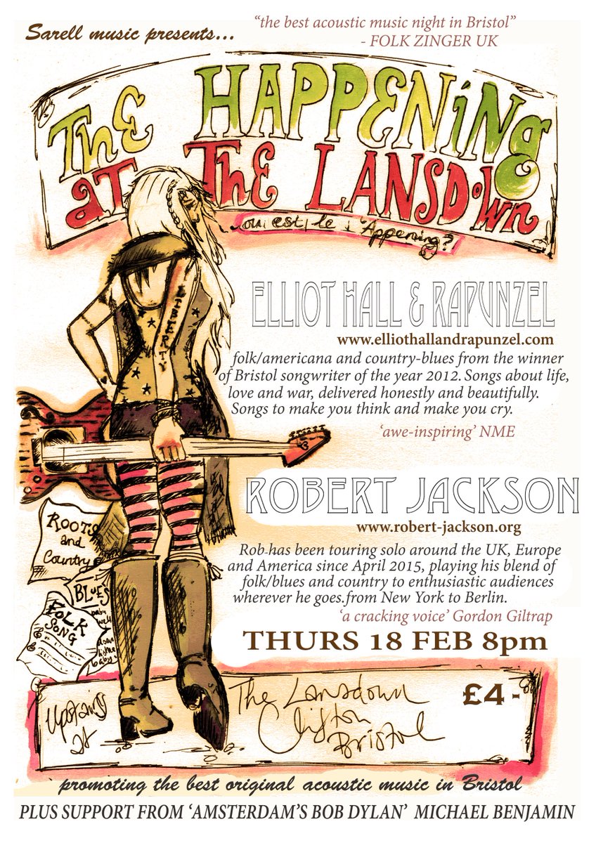 HallandRapunzel's tweet photo. Can't wait for this! Only £4! A night of quality acoustic music feat. Amsterdam's Michael Benjamin. https://t.co/gdxrIQDRV5