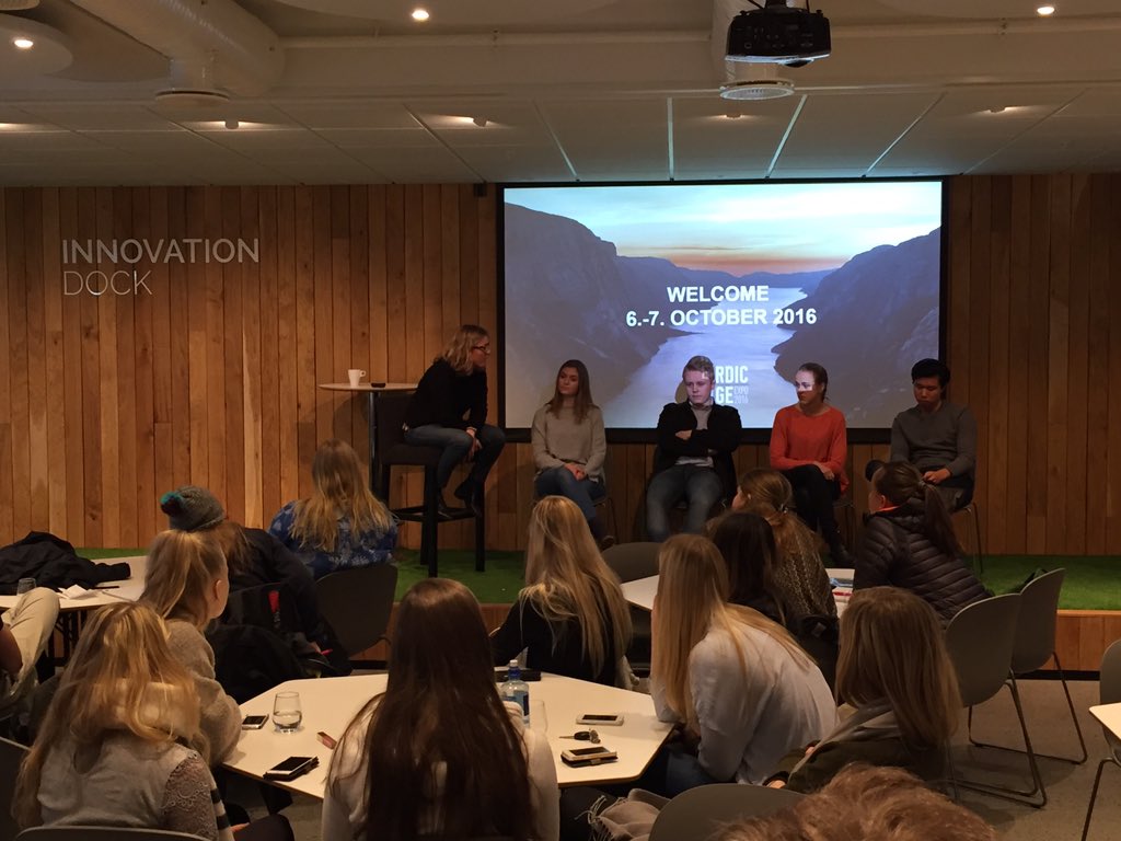 Today we hosted a bunch of bright students at <a href="/innovationdock/">Innovation Dock.</a>. The future is smart! #SmartCities #smarthomes