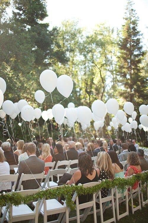 Soltar globos en la boda nos parece un momento original, divertido y fácil de adaptar a cada pareja🎈 #bodas #eventos