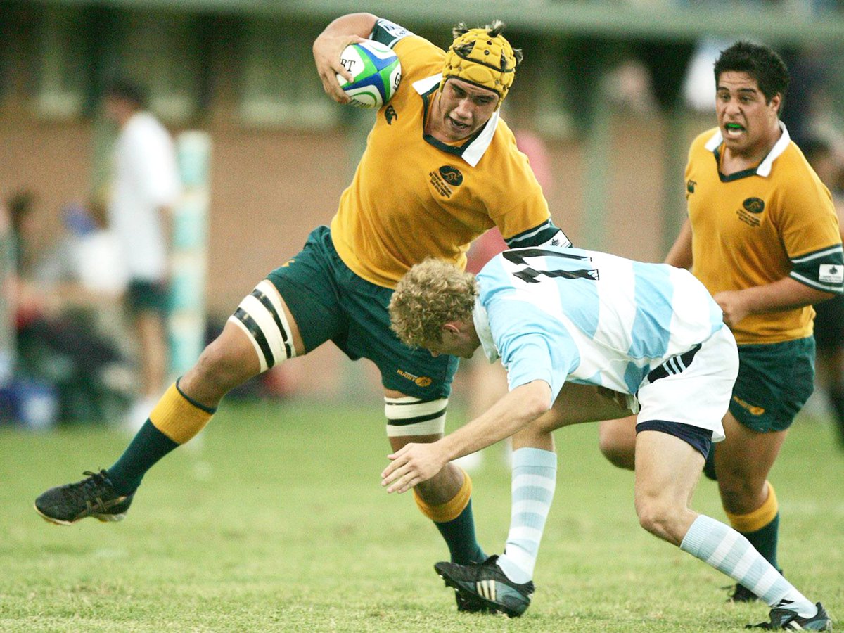 To celebrate #AustraliaDay, here's <a href="/leroyhouston8/">Leroy</a> wearing the Green and Gold in an Under-19 match in 2005.