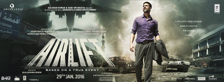 mvppictures's tweet photo. Akan ada film Bollywood terbaru yg diangkat dr kisah nyata, #AIRLIFT.Mulai tayang 29 Jan 2016. Be ready tmn MVP ;) https://t.co/BQQ9fpdLbD