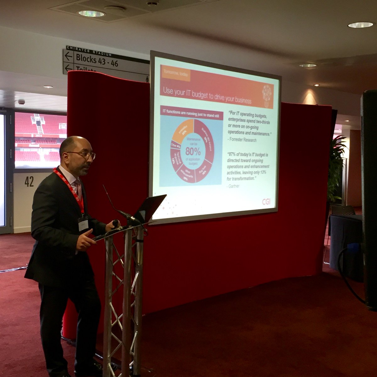 CGI UK (@cgi_uknews) on Twitter photo #12brightideas: CGI Kemal <a href="/danisman/">Kemal Danisman</a> discusses how to reduce complexity with Application Portfolio Mngt Framework #12brightideas: CGI Kemal <a href="/danisman/">Kemal Danisman</a> discusses how to reduce complexity with Application Portfolio Mngt Framework