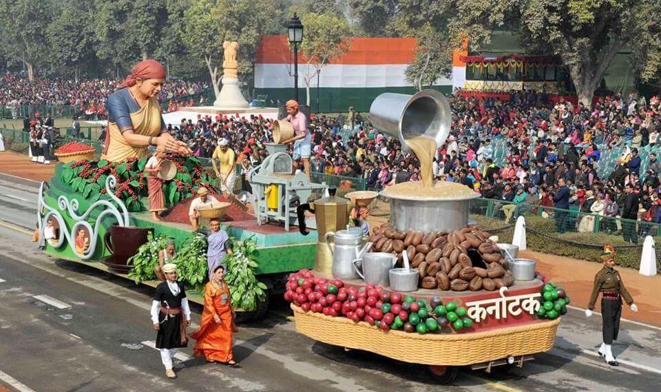 TheNameIsYash's tweet photo. ಗಣರಾಜ್ಯೋತ್ಸವ ದ ಶುಭಾಶಯಗಳು. .#RepublicDay ಪಥ ಸಂಚಲನದಲ್ಲಿ ಕರ್ನಾಟಕದTableau - ಕೊಡಗಿನ ಕಾಫಿ ಘಮಲು :) ವಂದೇ ಮಾತರಂ https://t.co/CWeCmK1qmG