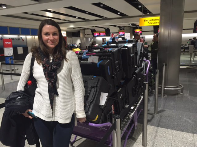 StageTravelUK's tweet photo. Thanks Penguin Films for the gift! Our production travel expert, Abi, coordinated their travel + 76 bags to Chile! https://t.co/KO23m5kw1Z