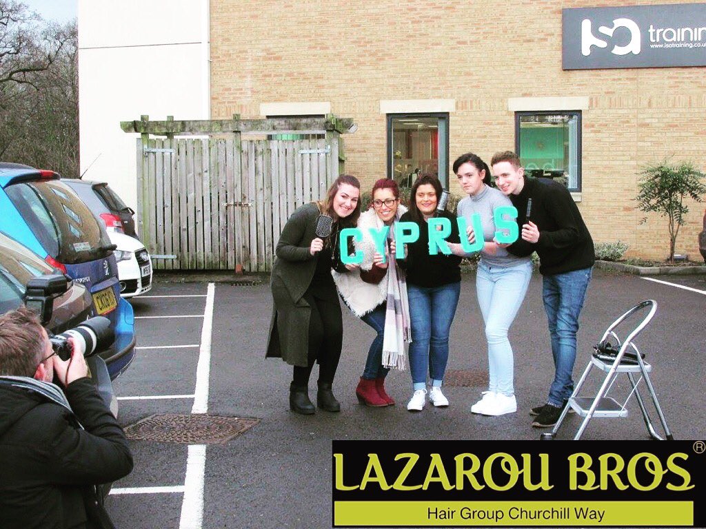 LazarouBros's tweet photo. @isa_training #training #education #exchange #cyprus #apprenticeships #isatraining #lazarouchurchillway #cardiff ✂️👏 https://t.co/RIKZeCnMsb