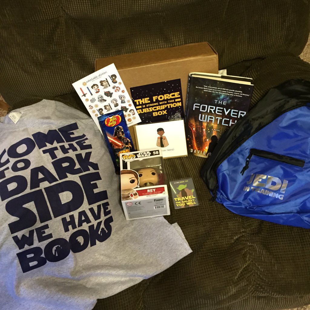 Scrapingirl16's tweet image. Just got the BEST book box EVER!! #LitCube #StarWars #ReaderBox #Unboxed #ComeToTheDarkSide #Rey #Bookish
