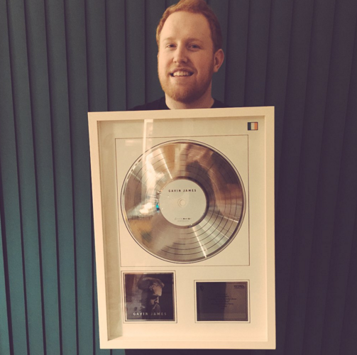 GavinJamesNews's tweet photo. Congrats on the platinum record, @gavinjames ! The rest of the world will soon follow! https://t.co/vn20o8hlQ7