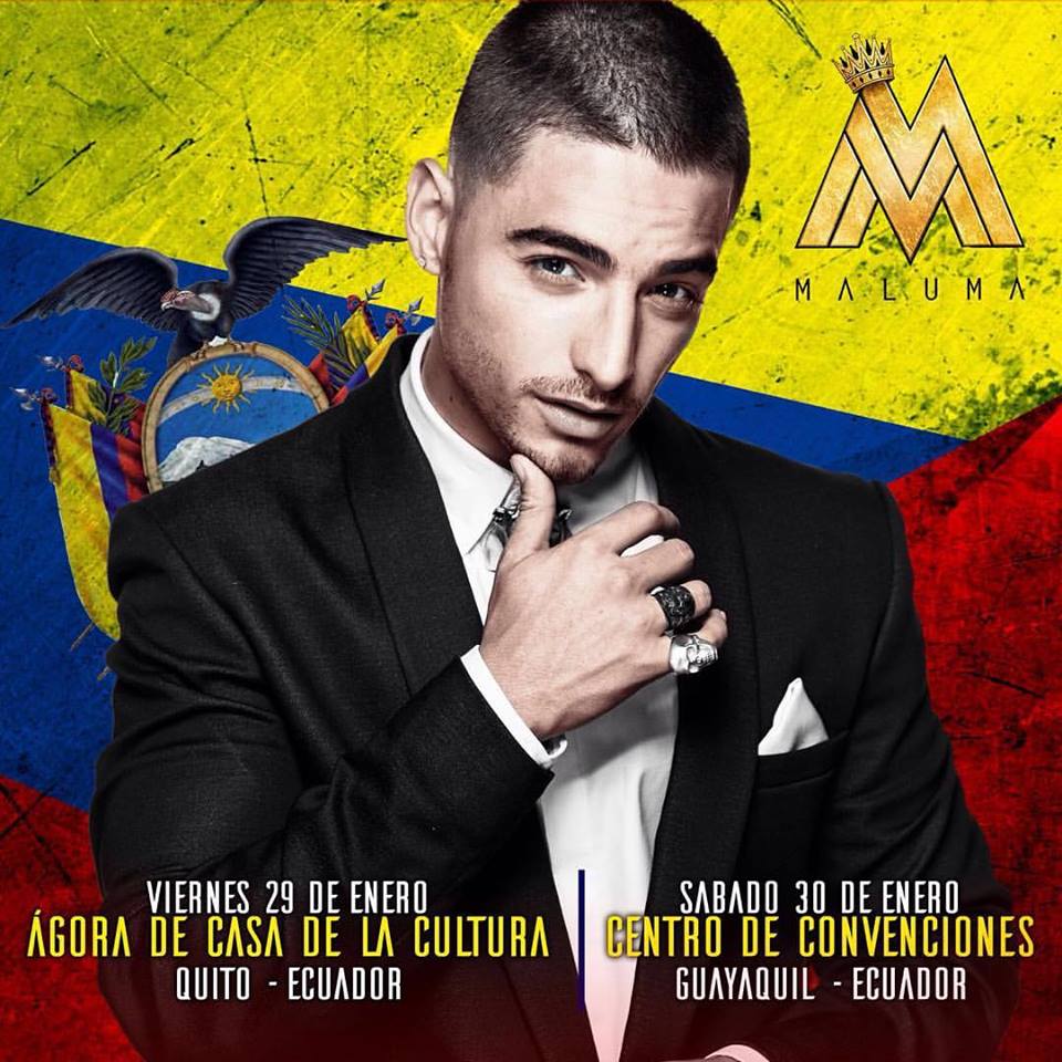 ¡ATENCIÓN! ¿Quién está listo para bailar con <a href="/maluma/">MALUMA</a> en #Quito y en #Guayaquil? 😻🎤