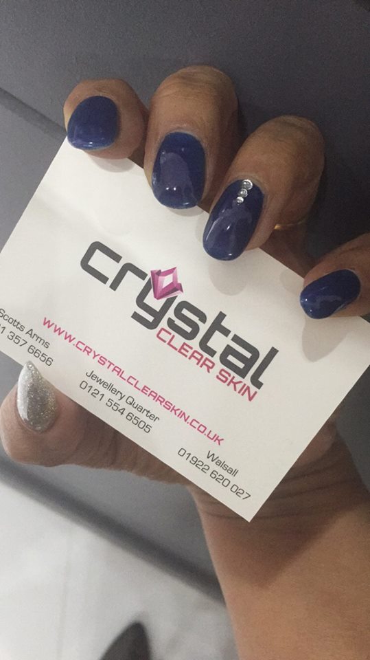 CrystalJQBranch's tweet image. 25% off all gel polish treatments at Crystal clear skin #gel #polish #two #week #manicure #pedicure 01215546505