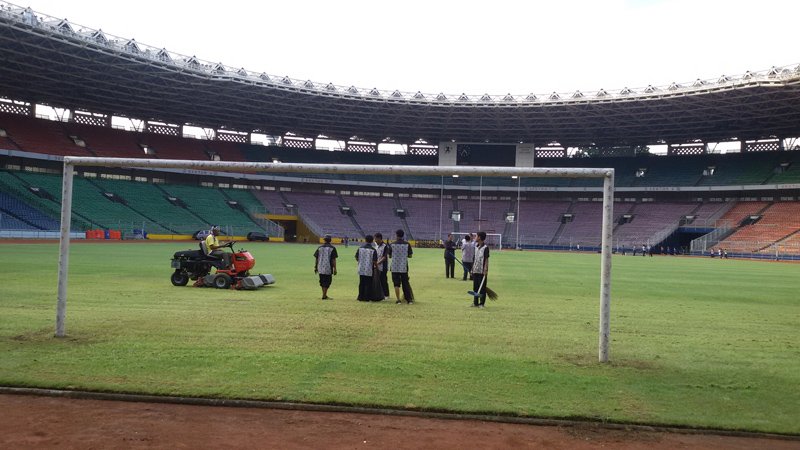AsianGamesXVIII's tweet photo. Venue Asian Games Selesai Pertengahan 2017 #RoadTo18thAsianGames https://t.co/F9RHYMcf4k  https://t.co/okLmnb3e8w