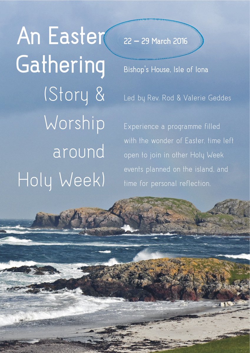 secsynod's tweet photo. Bishop's House, Iona - An Easter Gathering - https://t.co/P1EHLEImUo https://t.co/fDXJP9E1dK