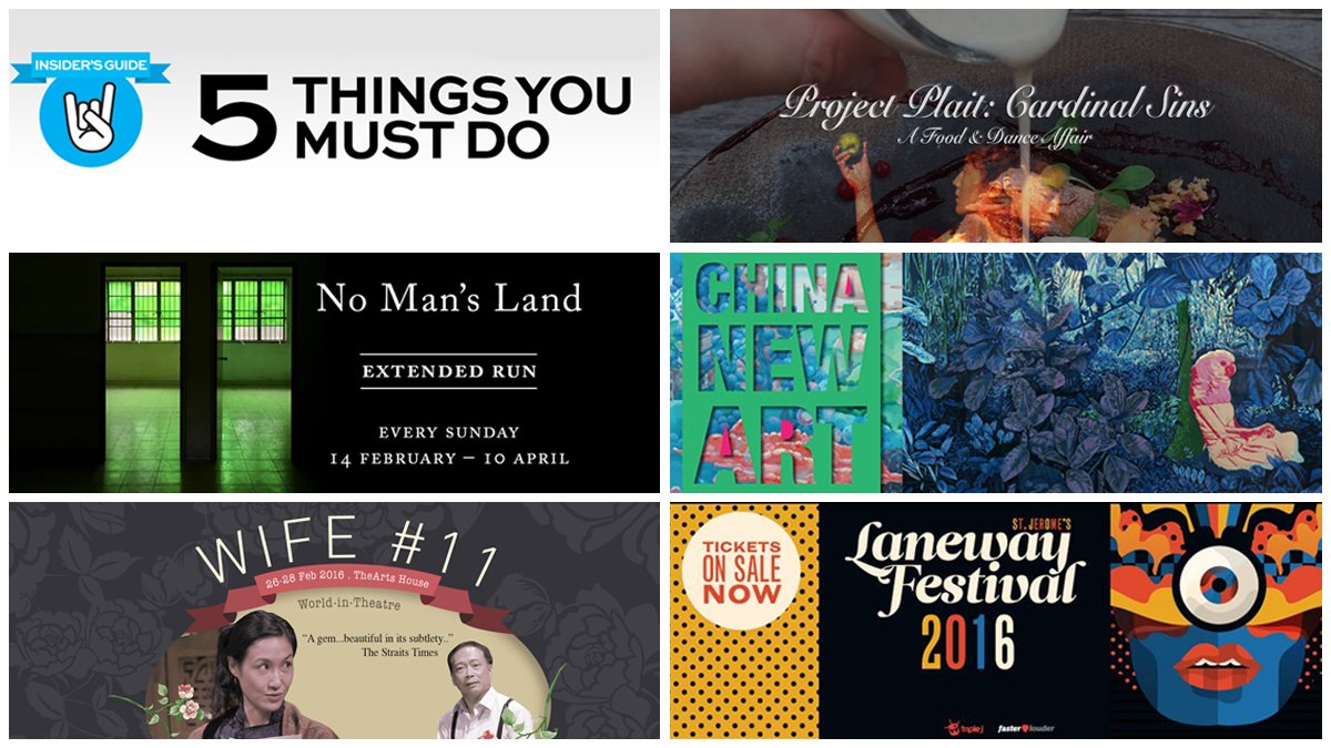 AListSG's tweet photo. Art Week withdrawal? Discover other events happening on our island in our Insider's Guide! https://t.co/19VNke5wql https://t.co/R7n9lmDdTL
