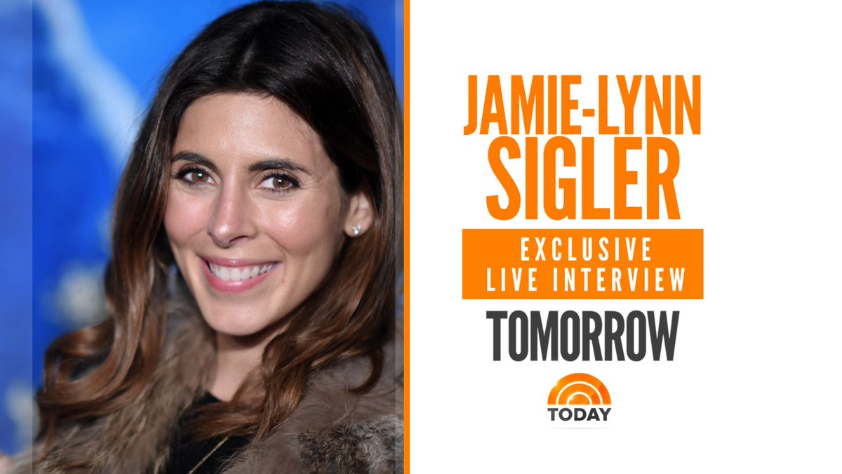 TODAYshow's tweet image. Tomorrow on TODAY...Jamie-Lynn Sigler speaks out in her first television interview since revealing MS diagnosis