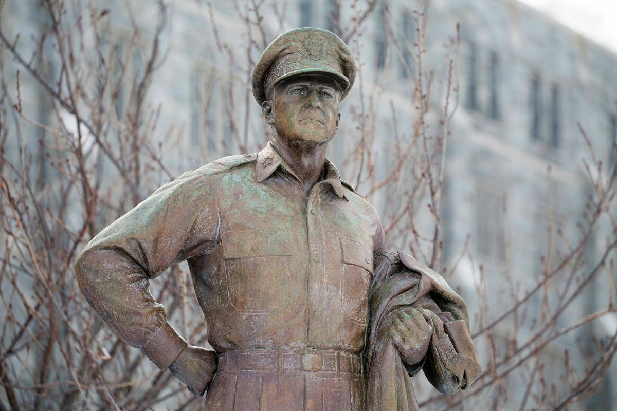 On this day in 1880 #USMAgrad GEN Douglas MacArthur (c/o 1903) was born in Little Rock, Arkansas. #DutyHonorCountry