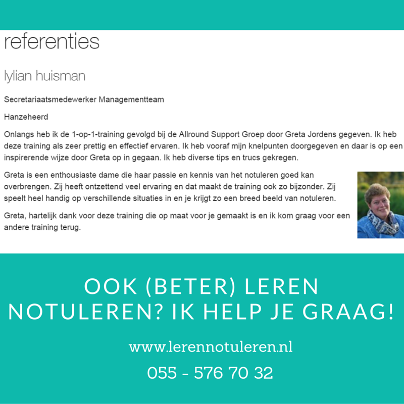 gretajordens's tweet photo. Erg blij met deze mooie referentie! #training #notuleren #Apeldoorn https://t.co/8Bs0SfJTYk