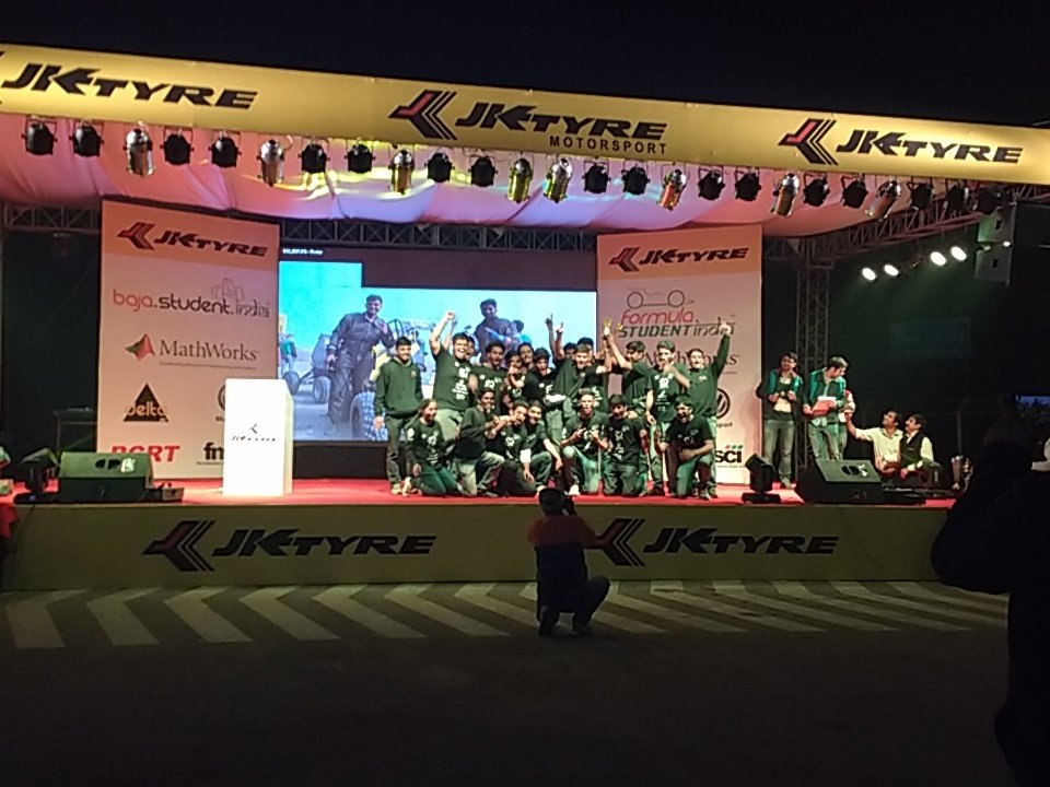 JKTyreRacing's tweet photo. Position 1 for Endurance grabbed up by Forza Racing. #JkFormulaStudent https://t.co/5u5hZ44KGN