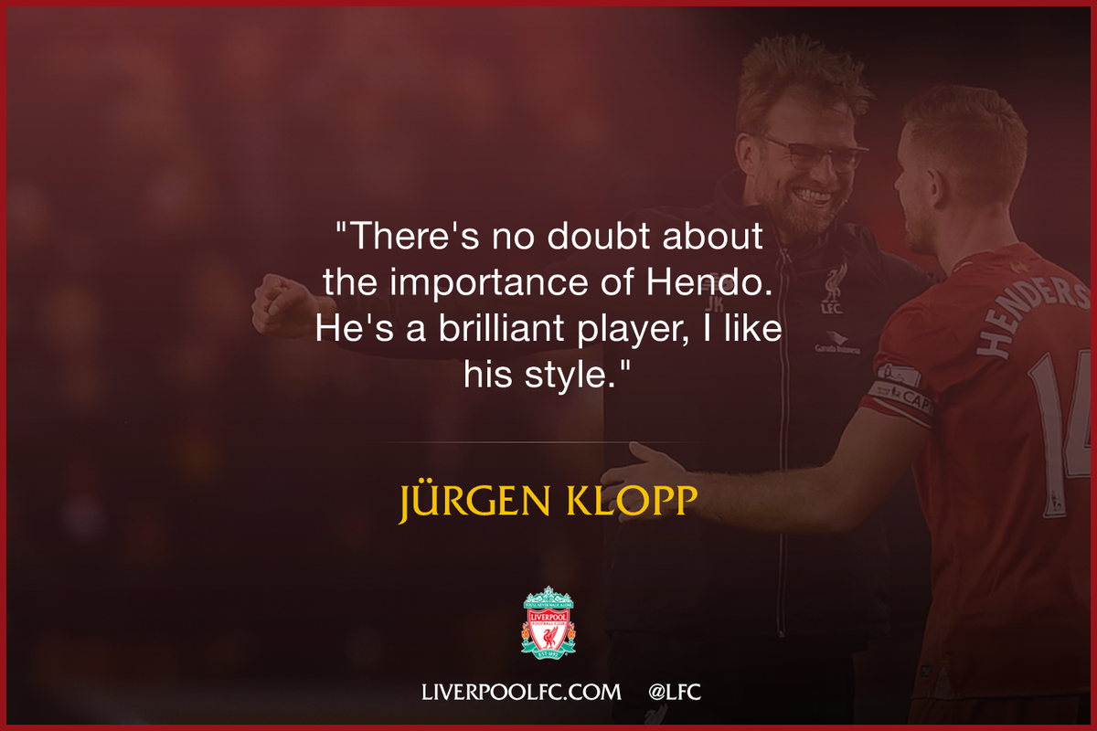 LFC's tweet photo. Jürgen Klopp explains why he loves @JHenderson's attitude: https://t.co/D5WIOq0fUY https://t.co/GXrAfzAkDj