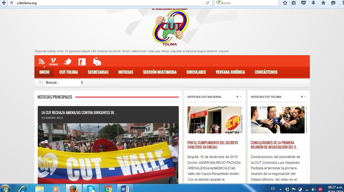 CUT Regional Tolima tweet media