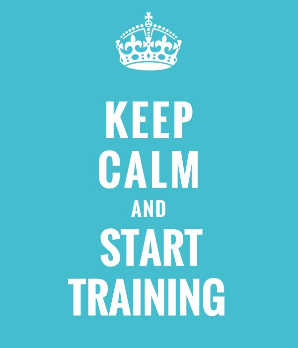 Geen paniek, wij beginnen pas op 15 mei! #keepcalm #trainsmart