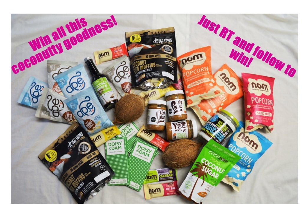 We've teamed up with these incredible coconutty brands to bring you this healthy haul! RT and follow to enter 🙌🏻