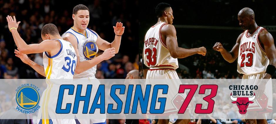 Rotosurance's tweet image. After last night's win vs. Spurs, @warriors matching pace as '95-96 Bulls

MORE: on.nba.com/20qAx0N #Chasing73