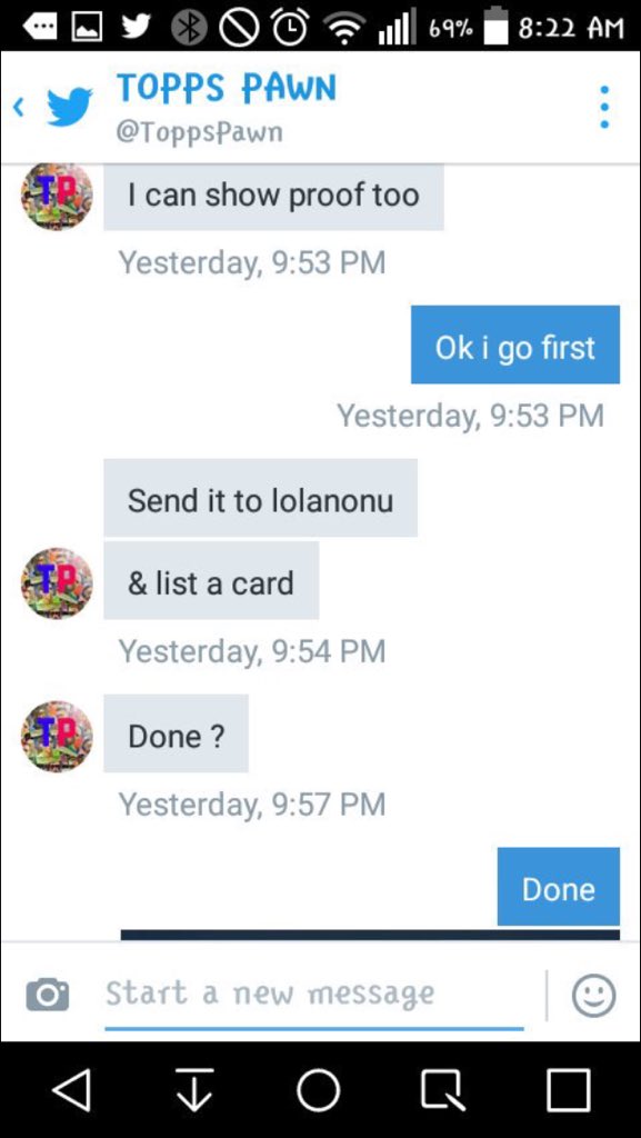 Fut_Cop2016's tweet image. REPORT AND BLOCK @ToppsPawn HE SCAMMED A TOPPS KICK DEFOE OFF @ap_lionel