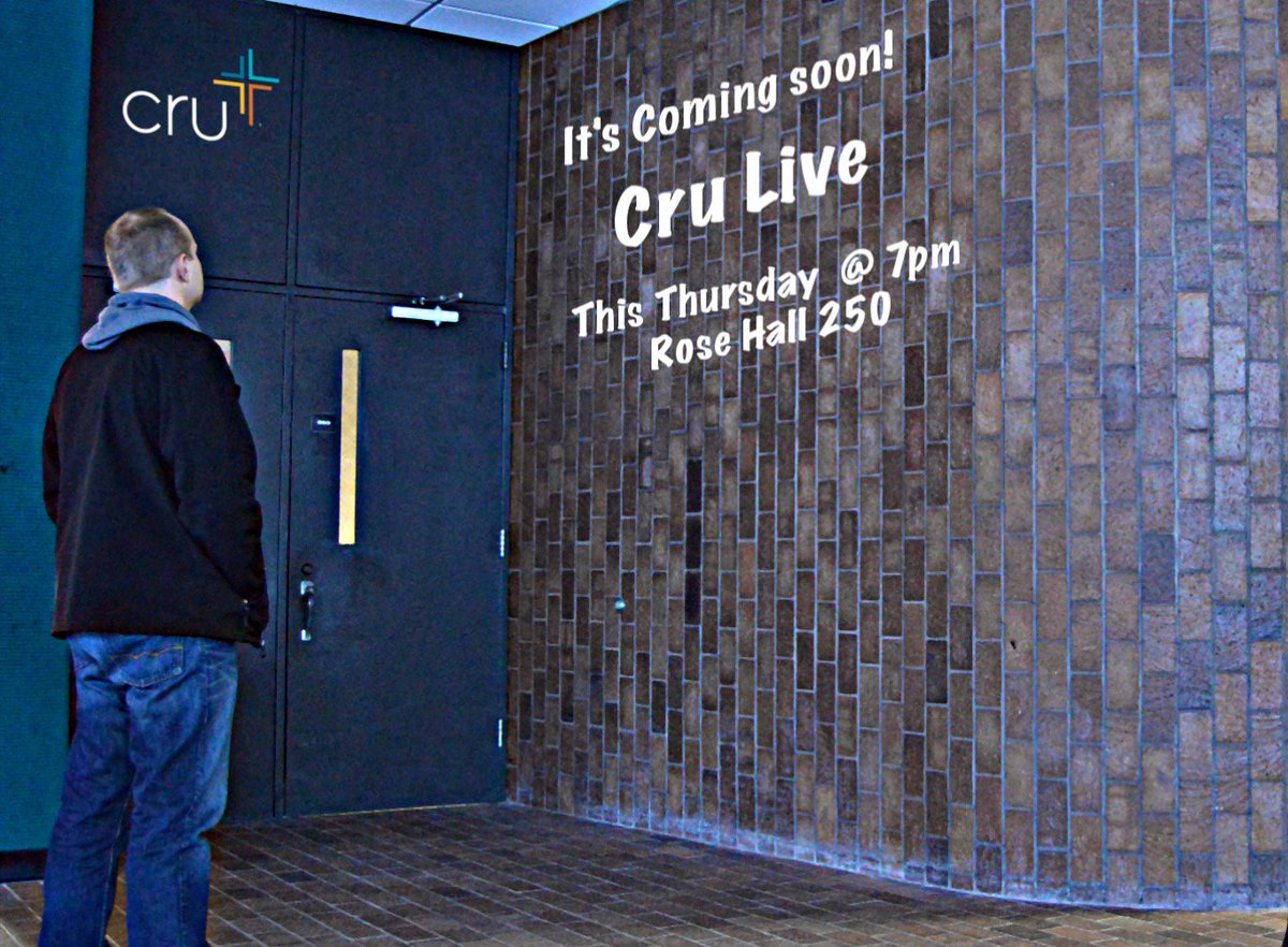 uwgbcru's tweet photo. Just a few days away from our first #CruLive of the semester!! What are you looking most forward to this semester? https://t.co/zZMEUFweZQ