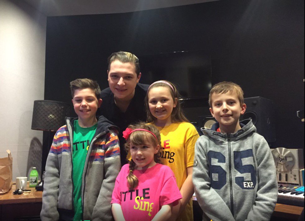 <a href="/JohnNewmanMusic/">johnnewmanmusic</a> our LITTLE Singers loved being in the studio with you last week - thank you - #theBIGsing