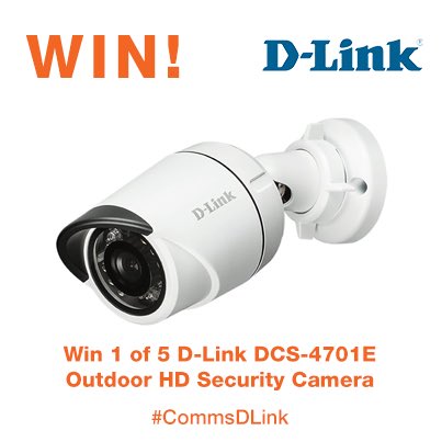 CommsExpress's tweet photo. New #competition klaxon! We've teamed up with our friends @DLink_UK to offer up 5 Vigilance cameras RT&amp;F #CommsDLink https://t.co/oxZhNxGVFW