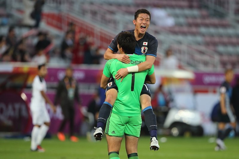 SoccerKingJP's tweet photo. 🇯🇵写真付き再掲🇯🇵
U23日本、6大会連続の五輪出場決定…イラクに劇的勝利でリオへの切符獲得 https://t.co/0C26o31LCC AFC U23選手権（リオ五輪最終予選）の準決勝で、日本とイラクが対戦しました。 https://t.co/3vVx8PHfgo
