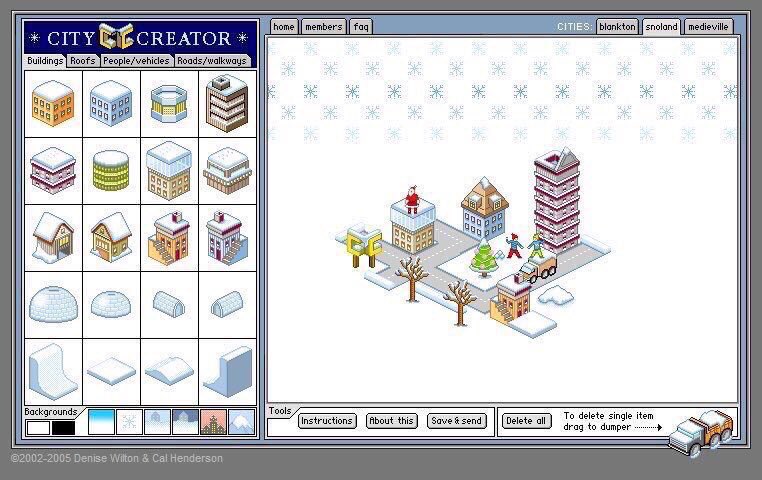 iLearn2Primary's tweet image. The free City Creator can develop mouse control and design skills in Ages 4-7. citycreator.com #edtech