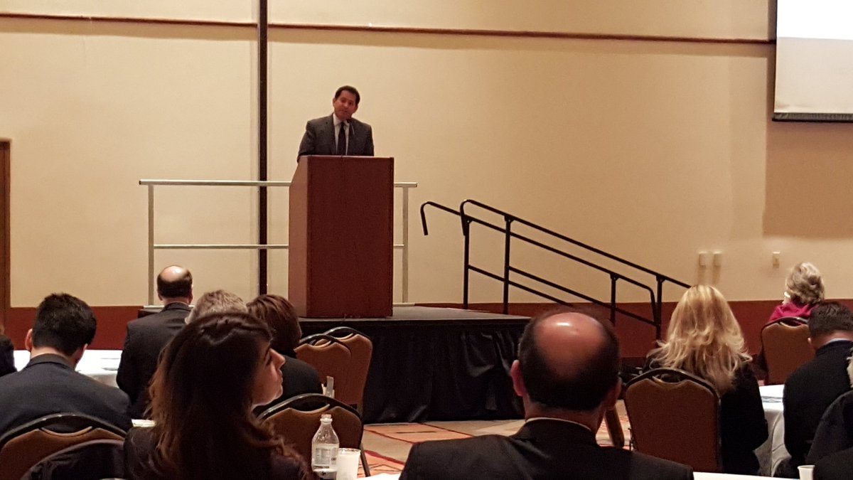 As it is our mission too, job creation is the priority for the #nmleg. <a href="/LtGovSanchez/">Lt.Gov. John Sanchez</a> speaks to the #biz community: