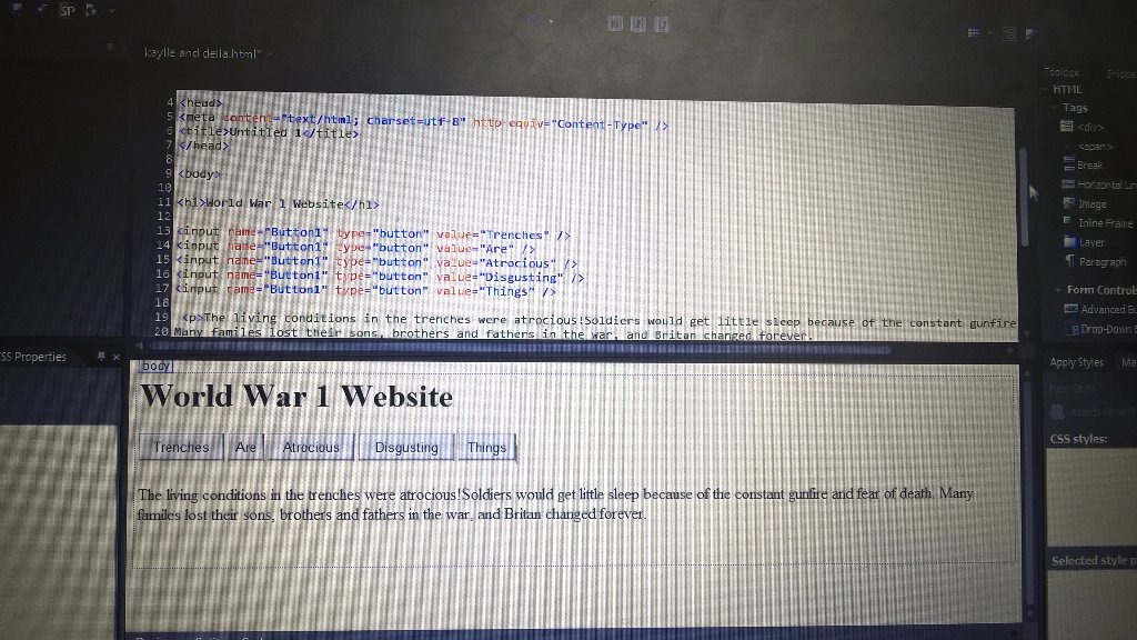 TurnITOnJess's tweet image. Today Year 5 began blogging about their World War 1 websites they created using HTML tags #blogger #crosscurricular