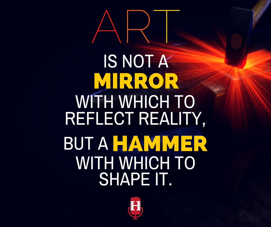 HeirloomStories's tweet photo. Great reminder about the purpose of art in all of its forms.
#Art #Artist #TrueArt #PurposeDrivenArt #ShapingReality https://t.co/ckf87dVBA8
