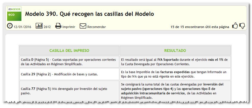 a3ASESOR's tweet photo. ¿Qué recogen las casillas del #Modelo390 #IVA en #a3ASESOR|eco?  👉 https://t.co/Ul2Qw9li01 #a3consultas https://t.co/fTRj5AyZ6P