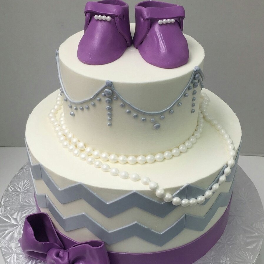 Hosting a baby shower?  Let us help you with the cake!  We create custom cakes for any occasion. 904-389-8054