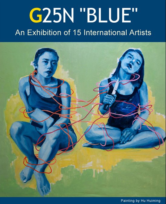 ArtistWebsite's tweet image. Gallery25N’s “Blue” Group Exhibit Opens - Gallery25n.com - Great Exhibit!!!